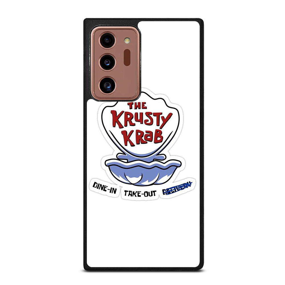KRUSTY CRAB SPONGEBOB LOGO Samsung Galaxy Note 20 Ultra Case Cover