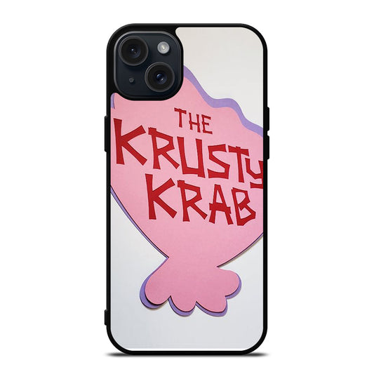 KRUSTY CRAB SPONGEBOB LOGO 2 iPhone 15 Plus Case Cover