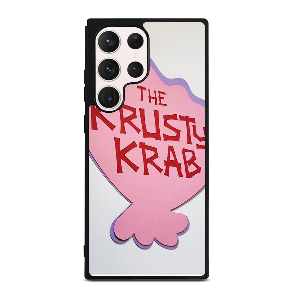 KRUSTY CRAB SPONGEBOB LOGO 2 Samsung Galaxy S23 Ultra Case Cover