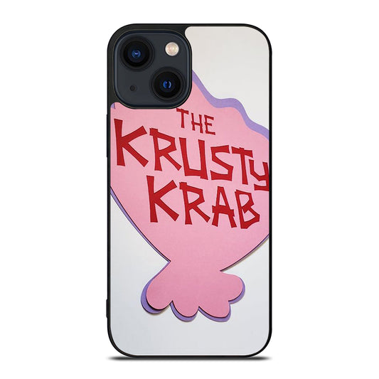 KRUSTY CRAB SPONGEBOB LOGO 2 iPhone 14 Plus Case Cover
