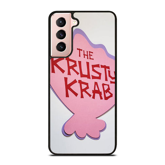 KRUSTY CRAB SPONGEBOB LOGO 2 Samsung Galaxy S21 Case Cover