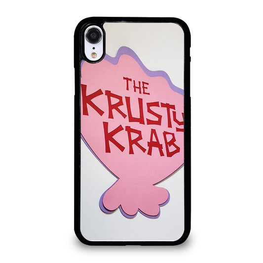 KRUSTY CRAB SPONGEBOB LOGO 2 iPhone XR Case Cover