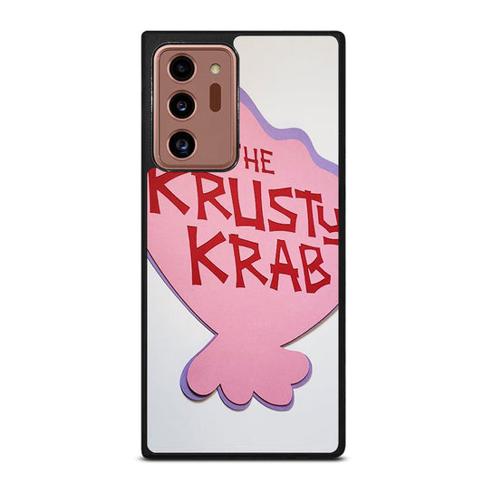 KRUSTY CRAB SPONGEBOB LOGO 2 Samsung Galaxy Note 20 Ultra Case Cover