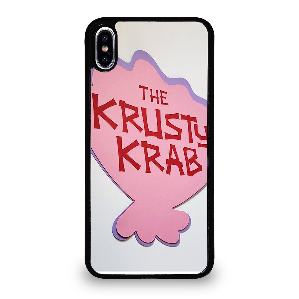 KRUSTY CRAB SPONGEBOB LOGO 2 iPhone XS Max Case Cover