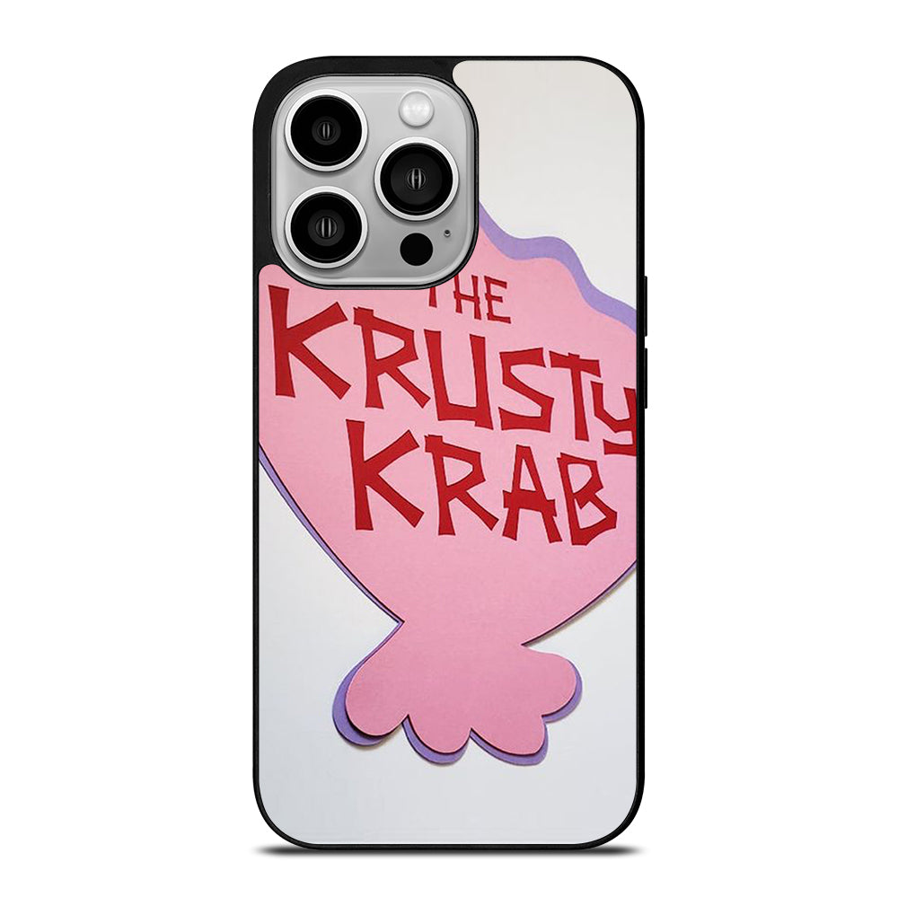 KRUSTY CRAB SPONGEBOB LOGO 2 iPhone 14 Pro Case Cover