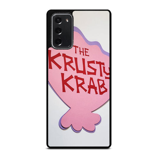 KRUSTY CRAB SPONGEBOB LOGO 2 Samsung Galaxy Note 20 Case Cover