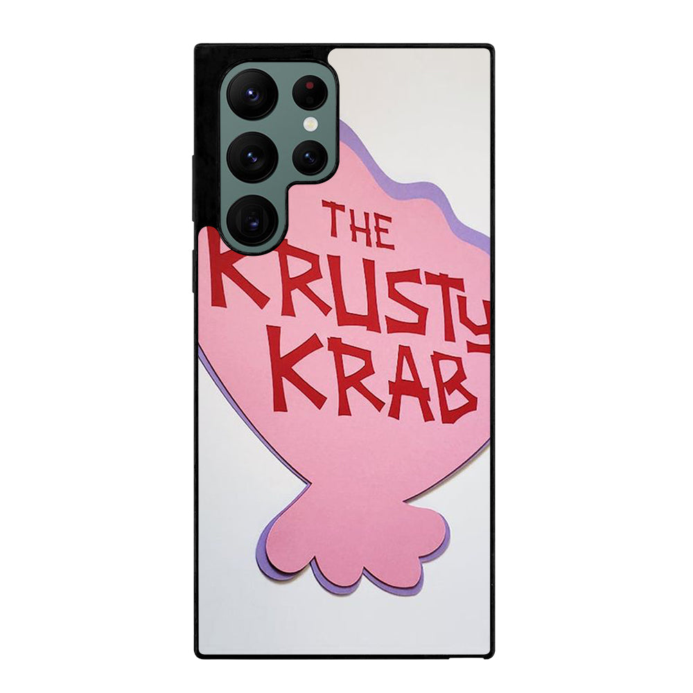 KRUSTY CRAB SPONGEBOB LOGO 2 Samsung Galaxy S22 Ultra Case Cover