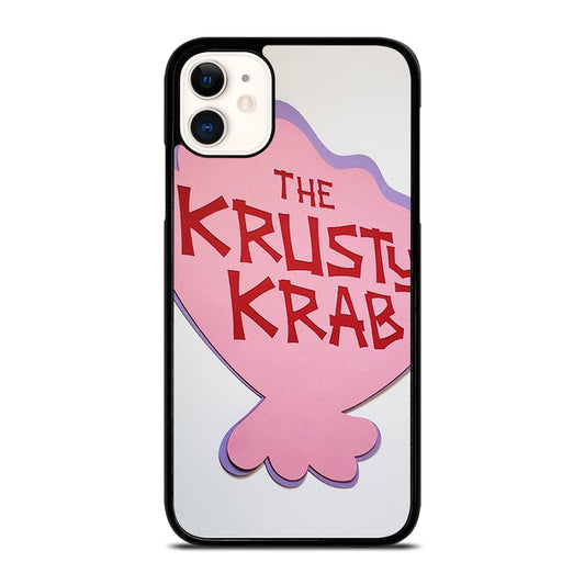 KRUSTY CRAB SPONGEBOB LOGO 2 iPhone 11 Case Cover