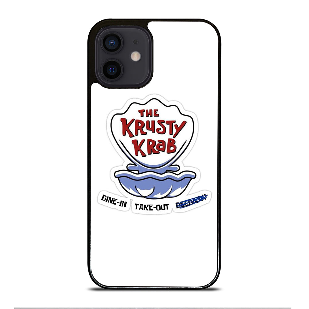 KRUSTY CRAB SPONGEBOB LOGO iPhone 12 Mini Case Cover