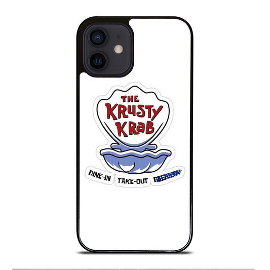 KRUSTY CRAB SPONGEBOB LOGO iPhone 12 Mini Case Cover