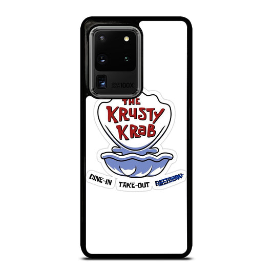 KRUSTY CRAB SPONGEBOB LOGO Samsung Galaxy S20 Ultra Case Cover