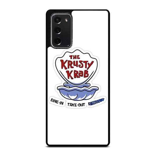 KRUSTY CRAB SPONGEBOB LOGO Samsung Galaxy Note 20 Case Cover