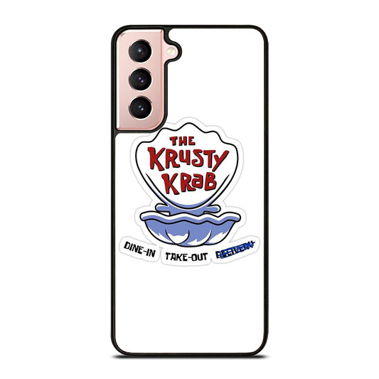 KRUSTY CRAB SPONGEBOB LOGO Samsung Galaxy S21 Case Cover