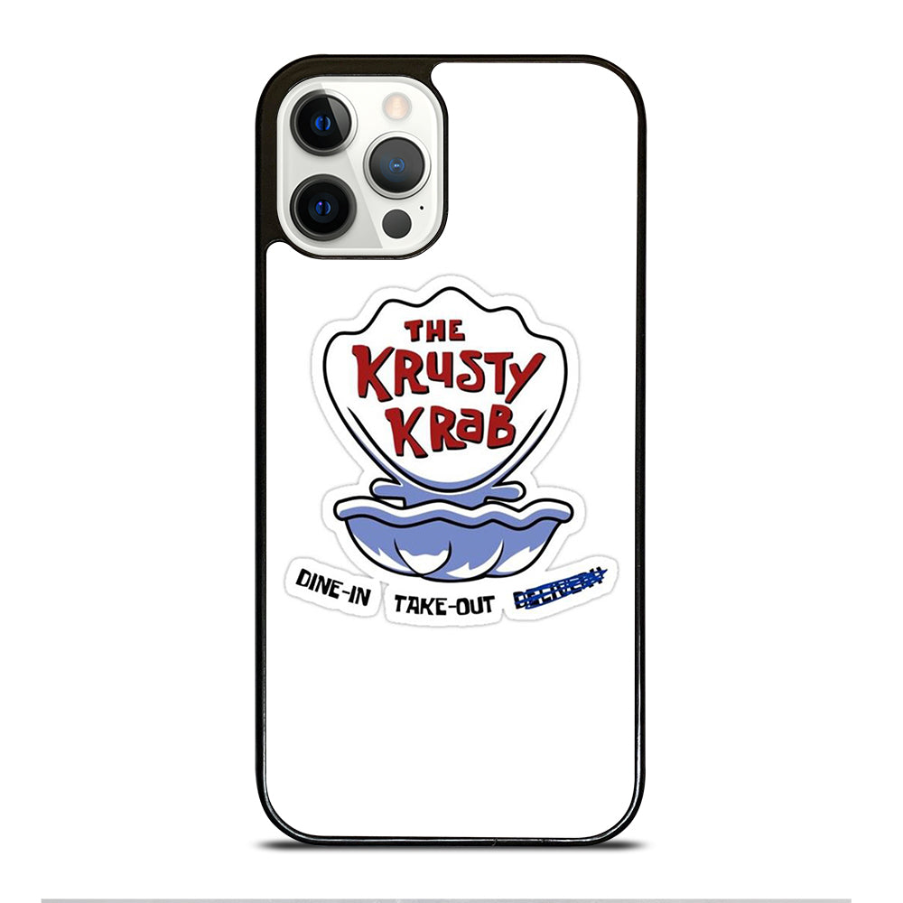 KRUSTY CRAB SPONGEBOB LOGO iPhone 12 Pro Case Cover