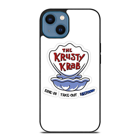 KRUSTY CRAB SPONGEBOB LOGO iPhone 14 Case Cover
