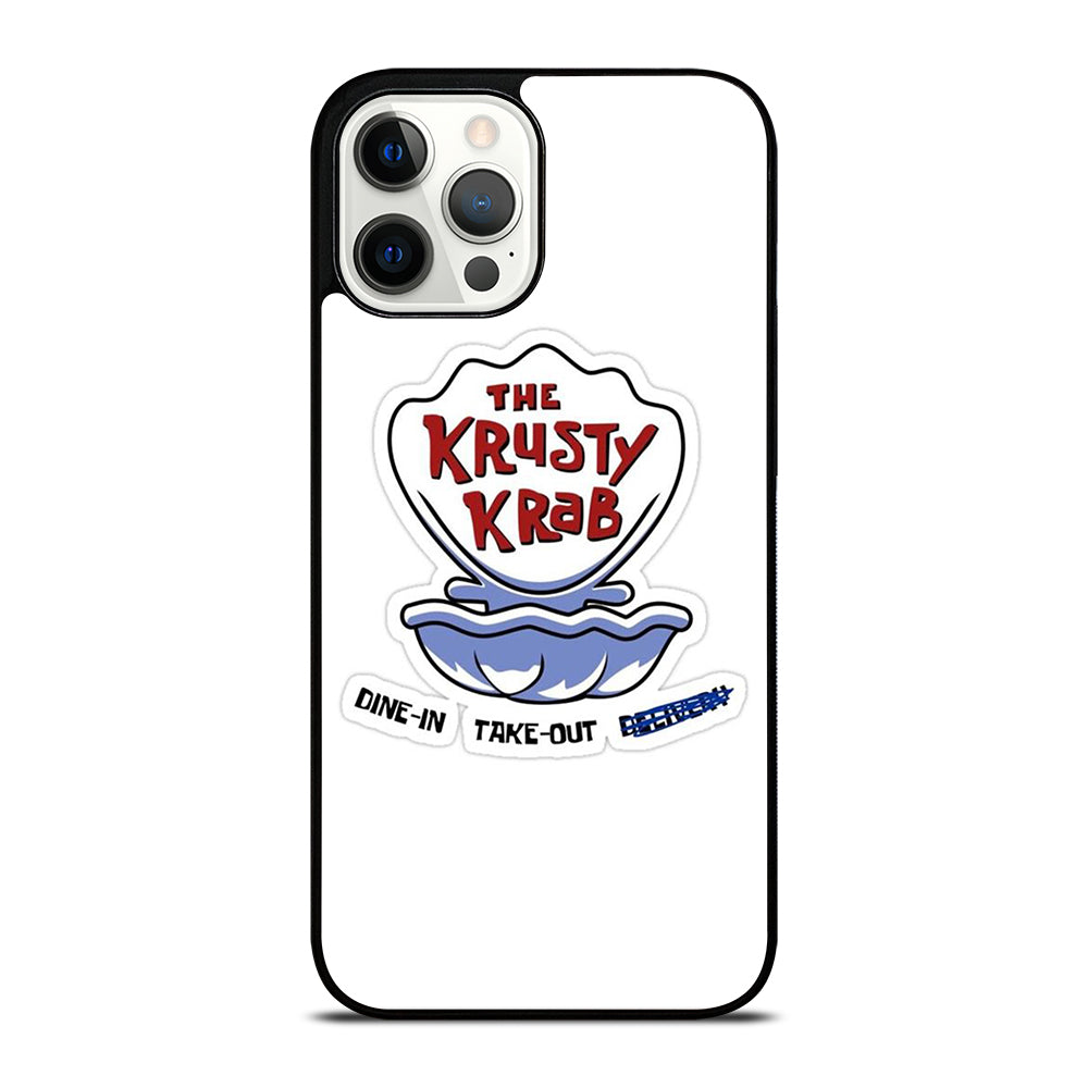 KRUSTY CRAB SPONGEBOB LOGO iPhone 12 Pro Max Case Cover