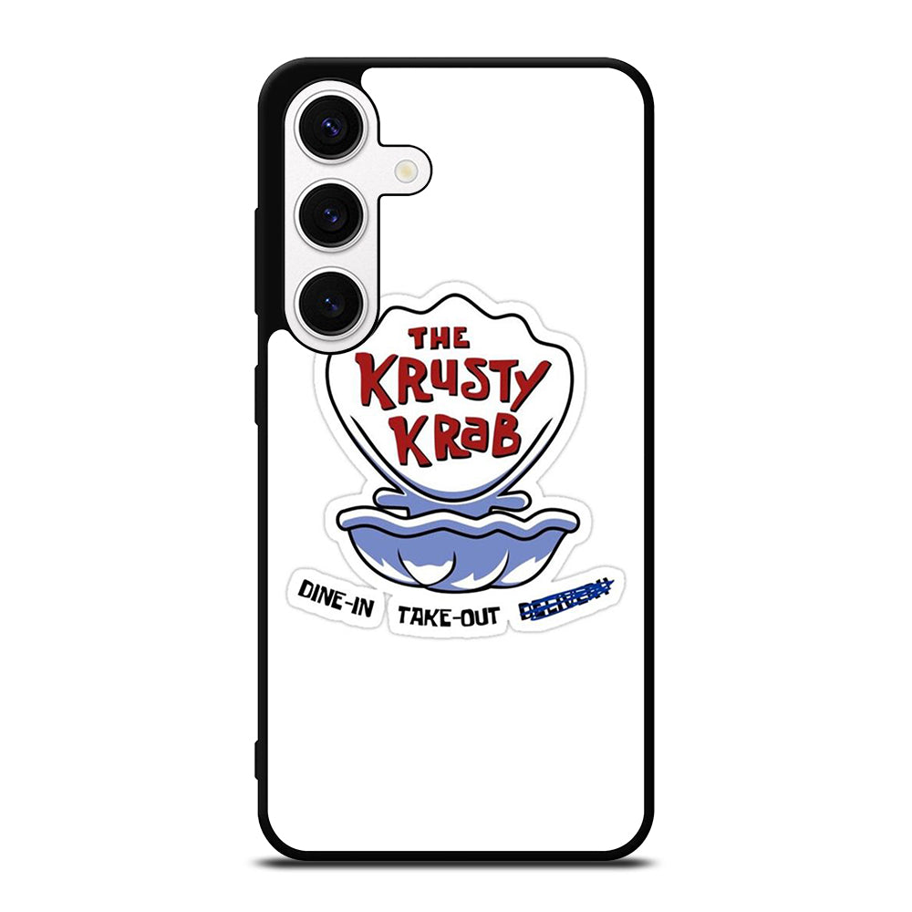 KRUSTY CRAB SPONGEBOB LOGO Samsung Galaxy S24 Case Cover