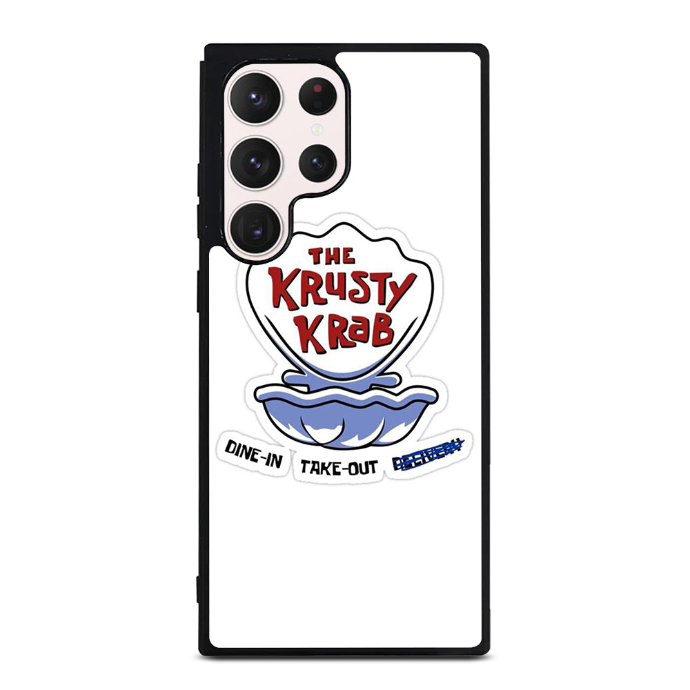 KRUSTY CRAB SPONGEBOB LOGO Samsung Galaxy S23 Ultra Case Cover
