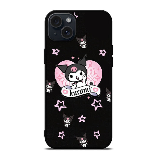 KUROMI CARTOON 1 iPhone 15 Plus Case Cover