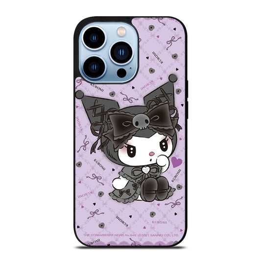 KUROMI CARTOON 2 iPhone 13 Pro Max Case Cover