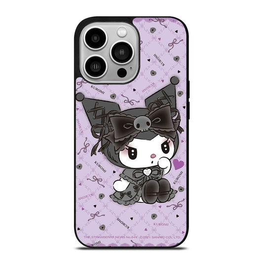 KUROMI CARTOON 2 iPhone 14 Pro Case Cover
