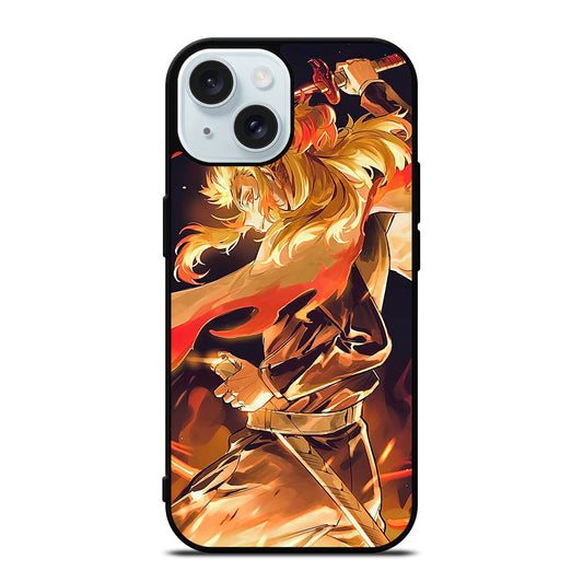 KYOJURO RENGOKU DEMON SLAYER 1 iPhone 15 Case Cover