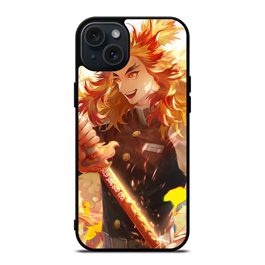 KYOJURO RENGOKU DEMON SLAYER 3 iPhone 15 Plus Case Cover