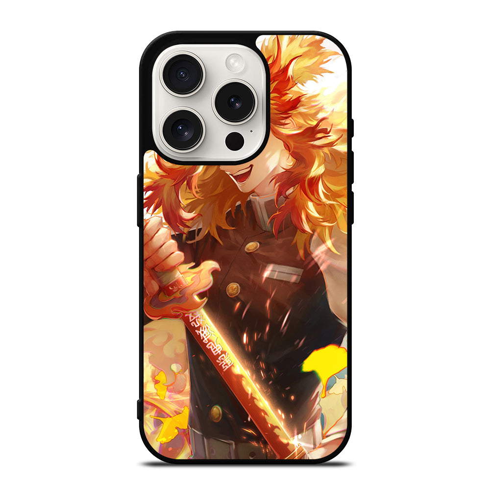 KYOJURO RENGOKU DEMON SLAYER 3 iPhone 15 Pro Case Cover