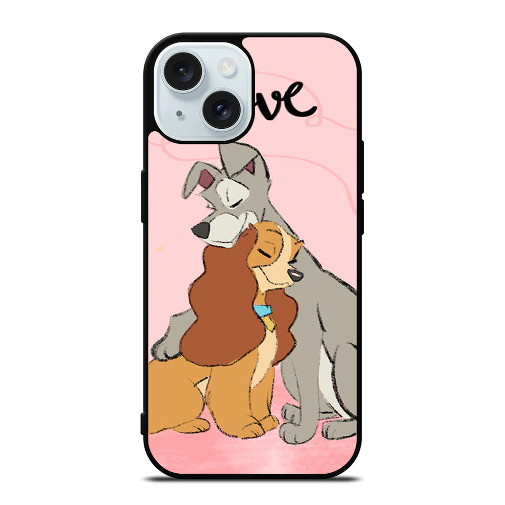 LADY AND THE TRAMP DISNEY 2 iPhone 15 Case Cover