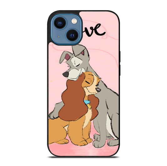 LADY AND THE TRAMP DISNEY 2 iPhone 14 Case Cover