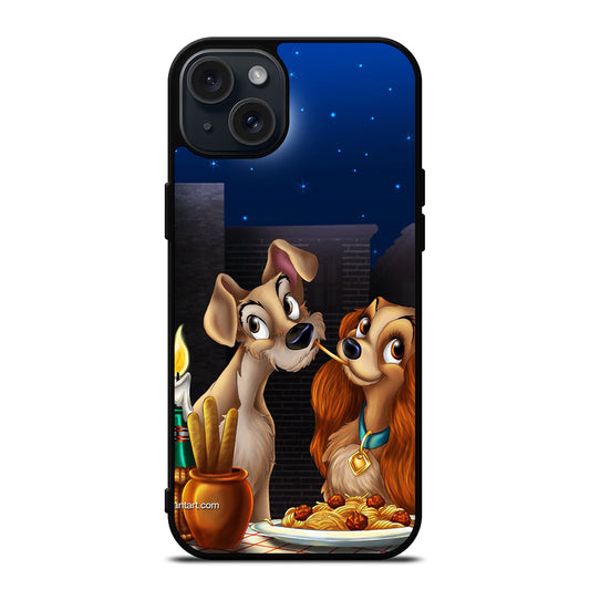 LADY AND THE TRAMP DISNEY 3 iPhone 15 Plus Case Cover