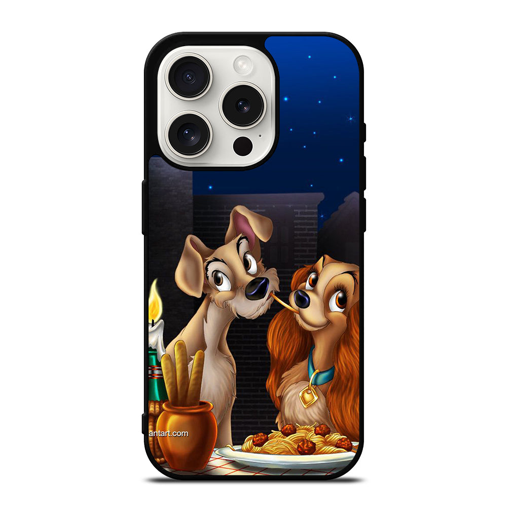LADY AND THE TRAMP DISNEY 3 iPhone 15 Pro Case Cover