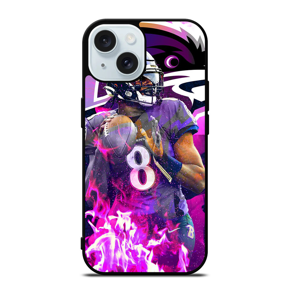 LAMAR JACKSON NFL 2 iPhone 15 Case Cover