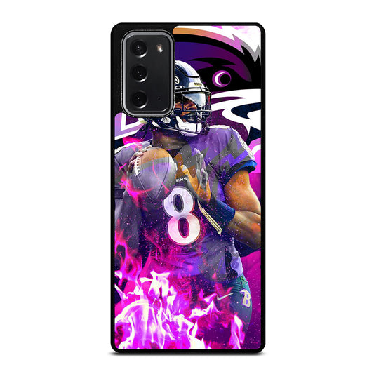 LAMAR JACKSON NFL 2 Samsung Galaxy Note 20 Case Cover