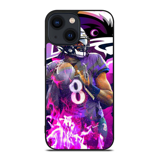 LAMAR JACKSON NFL 2 iPhone 14 Plus Case Cover
