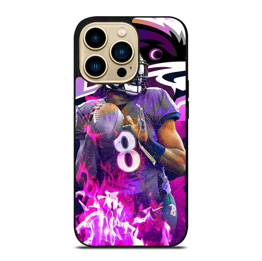 LAMAR JACKSON NFL 2 iPhone 14 Pro Max Case Cover