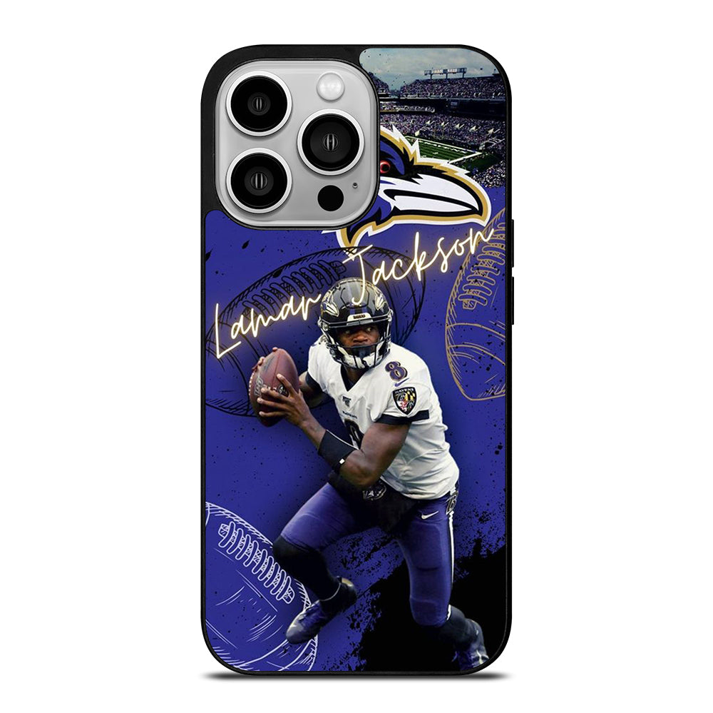 LAMAR JACKSON NFL 3 iPhone 14 Pro Case Cover