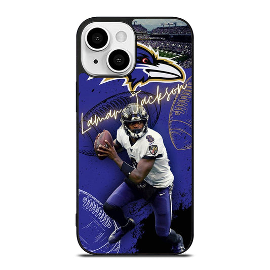 LAMAR JACKSON NFL 3 iPhone 13 Mini Case Cover