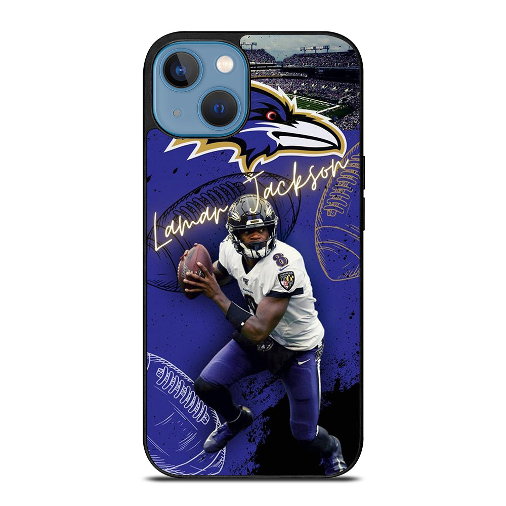 LAMAR JACKSON NFL 3 iPhone 13 Case Cover