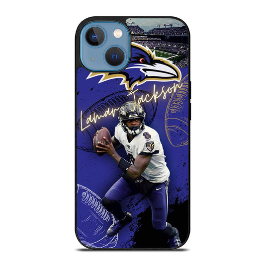 LAMAR JACKSON NFL 3 iPhone 13 Case Cover