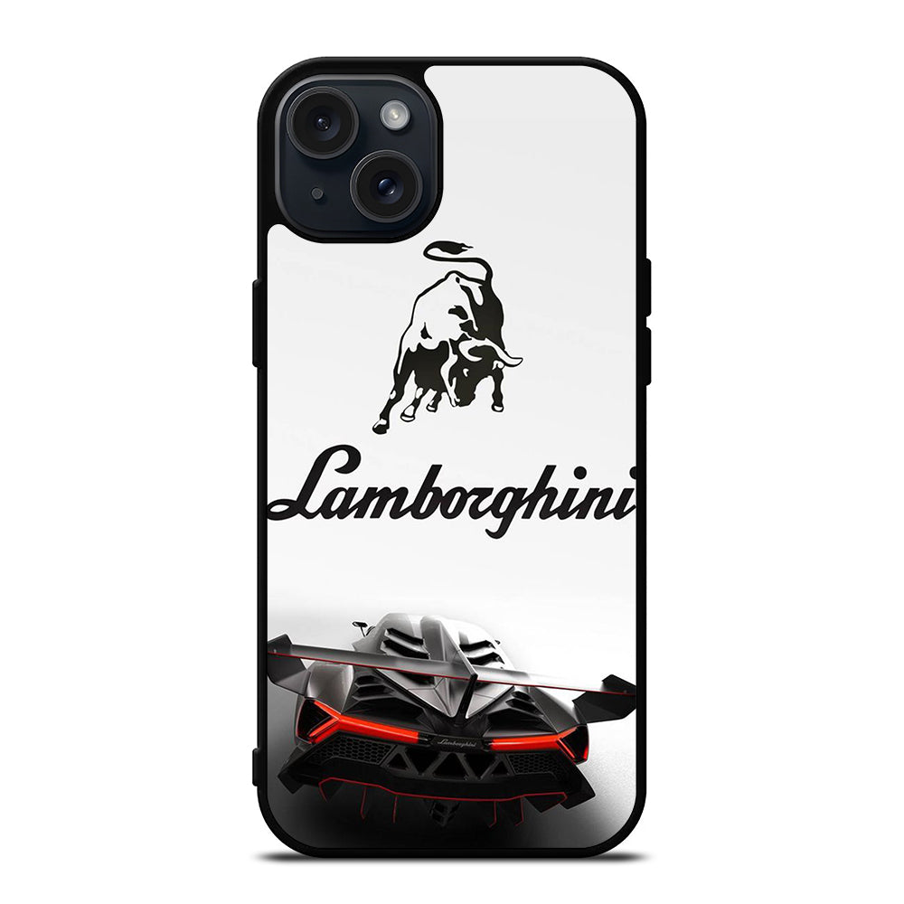 LAMBORGHINI CAR EMBLEM iPhone 15 Plus Case Cover