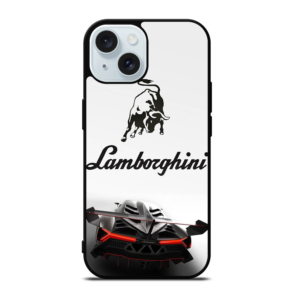 LAMBORGHINI CAR EMBLEM iPhone 15 Case Cover