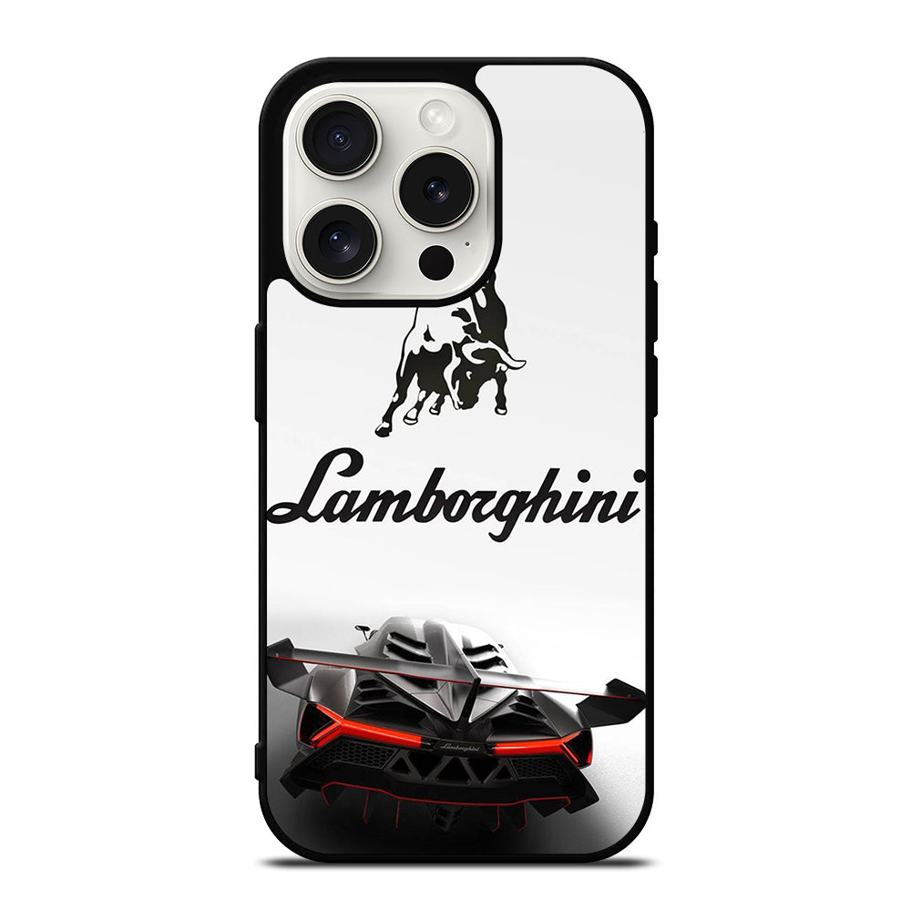 LAMBORGHINI CAR EMBLEM iPhone 15 Pro Case Cover