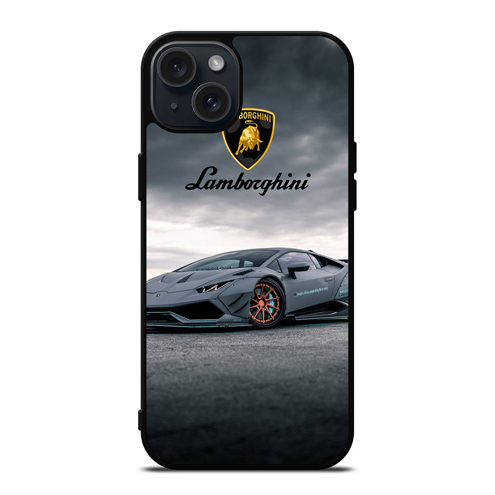LAMBORGHINI CAR LOGO 2 iPhone 15 Plus Case Cover