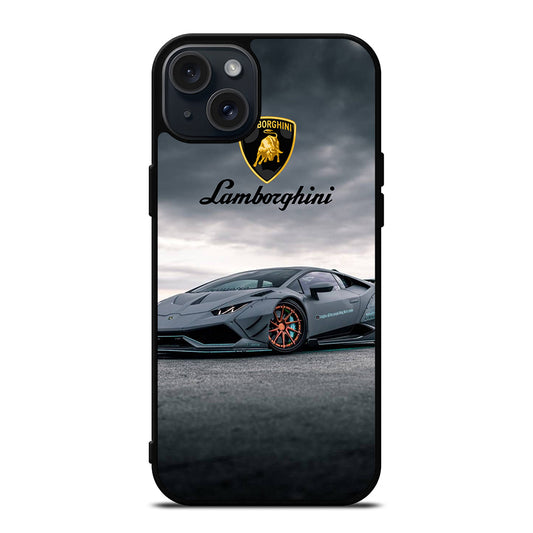 LAMBORGHINI CAR LOGO 2 iPhone 15 Plus Case Cover
