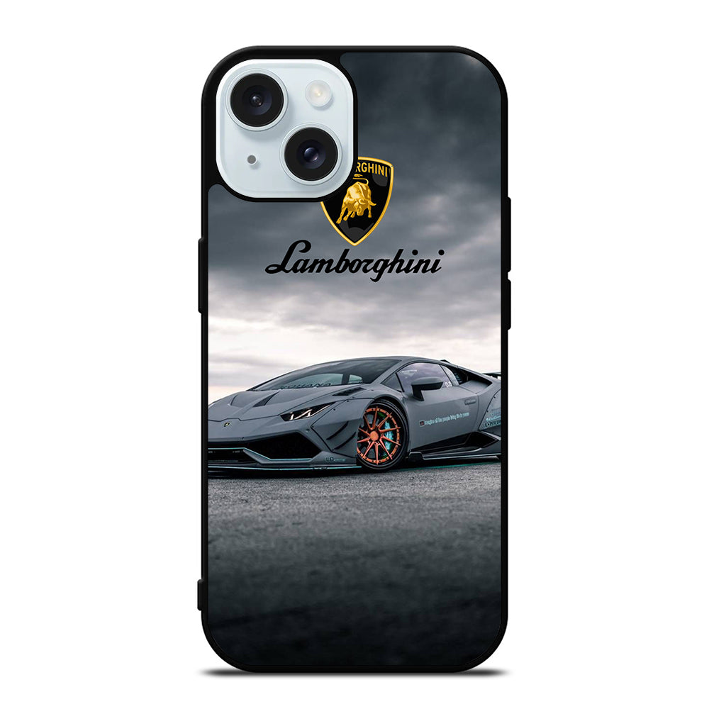 LAMBORGHINI CAR LOGO 2 iPhone 15 Case Cover