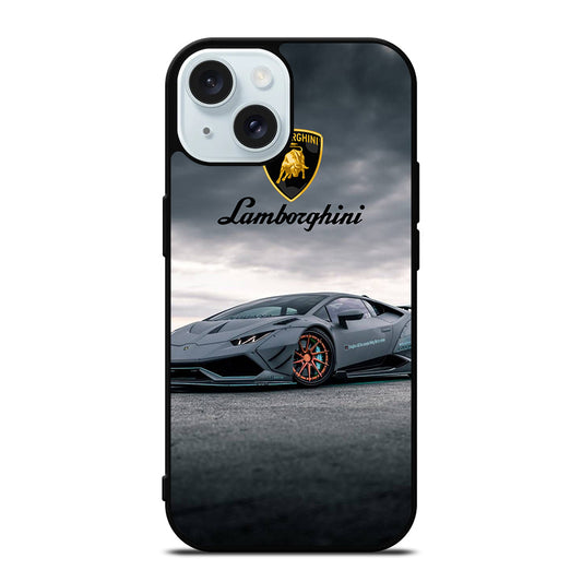 LAMBORGHINI CAR LOGO 2 iPhone 15 Case Cover