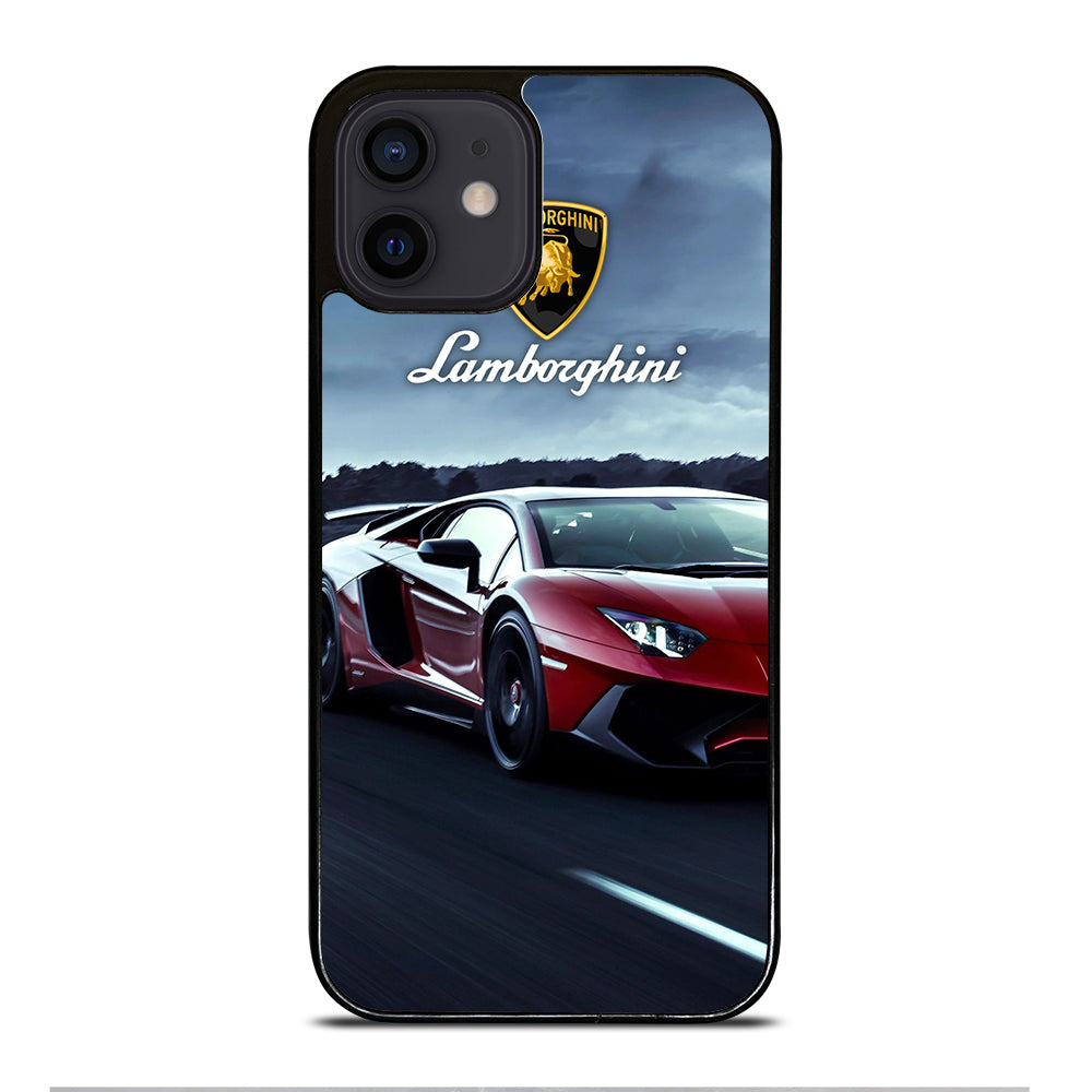 LAMBORGHINI RED CAR iPhone 12 Mini Case Cover