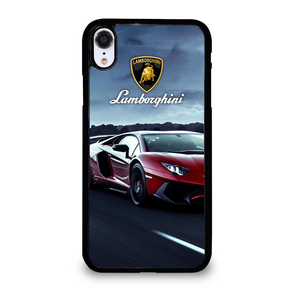 LAMBORGHINI RED CAR iPhone XR Case Cover