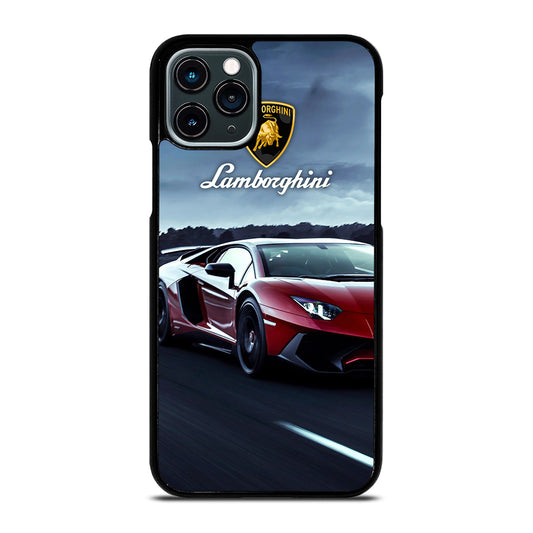 LAMBORGHINI RED CAR iPhone 11 Pro Case Cover